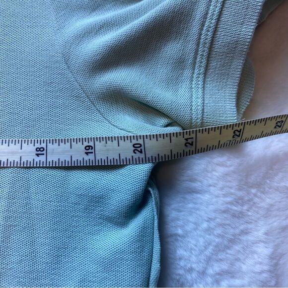 Le Temps Des Cerises Light Green Dylan Polo Shirt Size Large - Picture 10 of 12